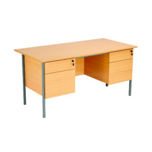 Eco 18 Single Desk 2 + 3 Drawers