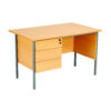 Eco 18 Single Desk 3 Draw